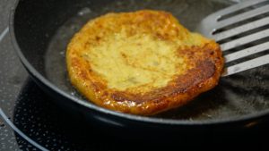 frying potato pancake