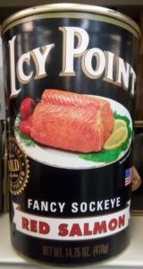 can of Icy Point salmon