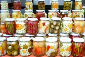 Homemade pickles